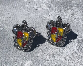 Gryffindor cufflinks, Harry Potter cufflinks, harry potter gifts, harry potter jewellery, Gryffindor gifts, Gryffindor jewellery