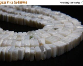 65% OFF SALE 16" Full Strand Natural Opal Heishi Beads 6mm to 7mm Square Shape Natural Opal Gemstone Beads Strand Smooth Stones