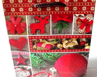 1 pouch, gift Christmas 12 x 15 x 5, 5cm