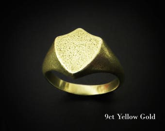 Gold Signet Ring, 18k gold mens ring, custom signet ring, mens signet ring, women Norse Ring, Viking Ring, mens ring, Viking Jewelry, Gold