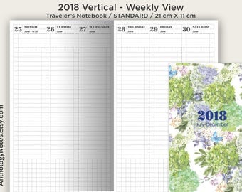 Weekly View Dot Grid Page Wo1P Traveler's Notebook