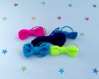 Hair Ties With Bow Mystery Grab Bag Set of Five