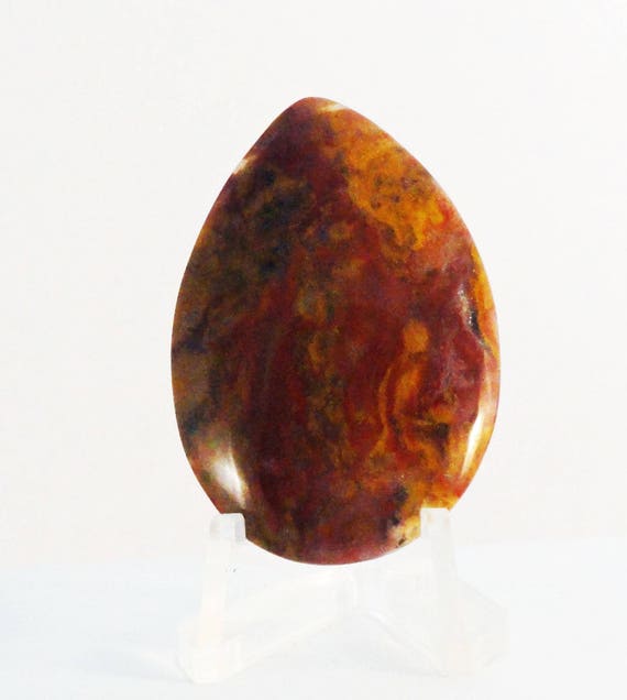 Red and Yellow Jasper Free Form Cabochon