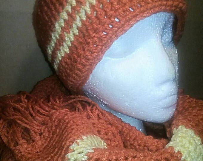 Crochet Hat and Scarf