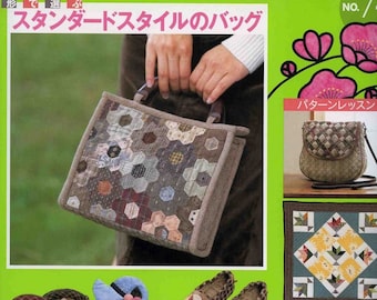 Pachwork Japanese sewing book Quilt bag Japanese quilt books Sewing bag pattern Patchwork applique Bags patchwork Patchwork quilt pdf