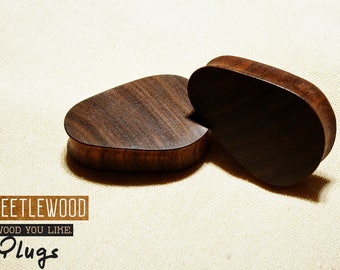 Ear Teardrop Plugs | Wood Teardrop Gauges | Wood Teardrop Plugs | Teardrop Gauges | Ear Wood Gauges | Plugs |18mm 19mm 28mm 30mm 32mm 40mm