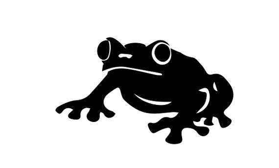 bull frog download unique animal svg dxf eps ai png