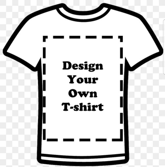 Design your own T-Shirt/ Character Shirt with Name. Shirt will