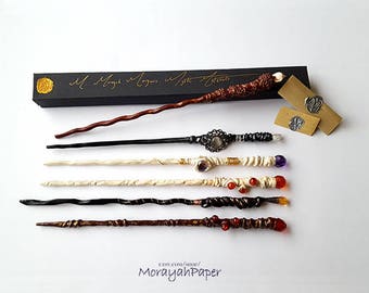 Harry Potter Wand, Harry Potter Inspired Wand, Magic Wand, Handmade wand with letters