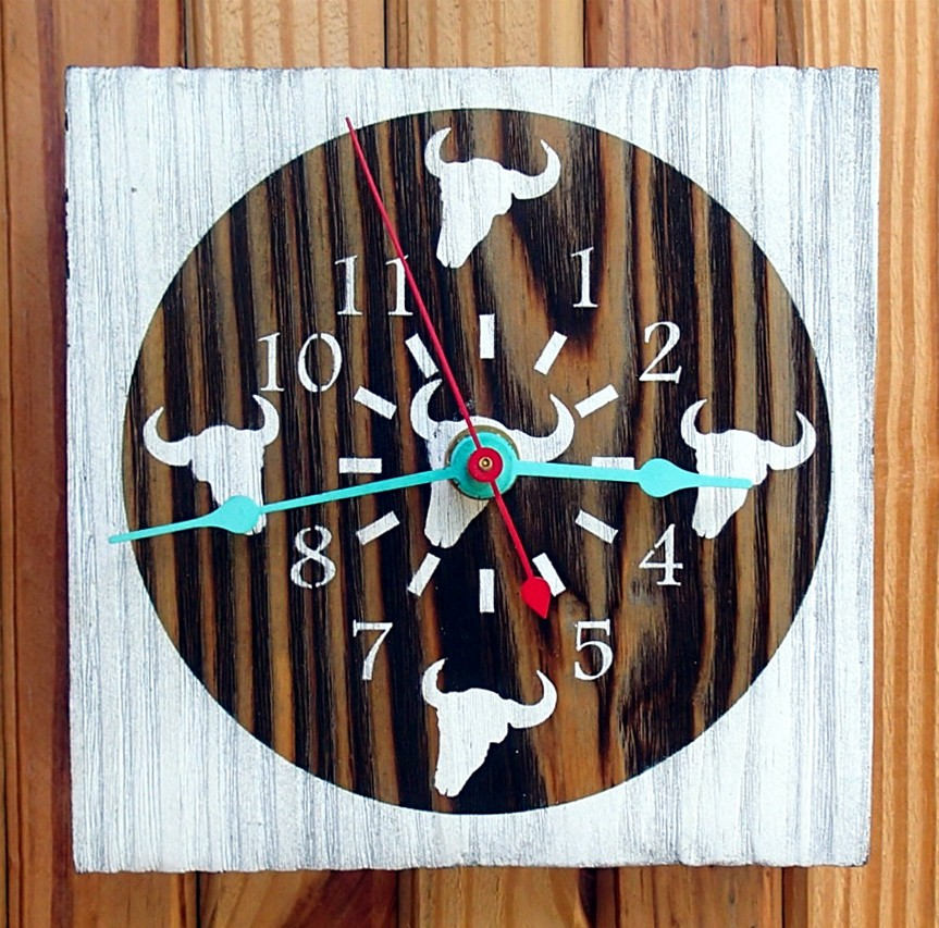 Clocks Wall Clocks Western Clocks Cowboy Clocks Cow Girl