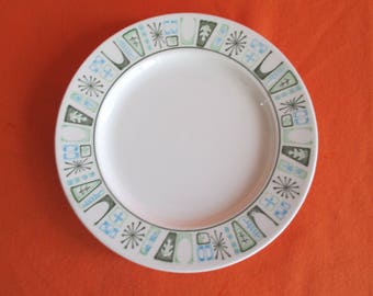 Mid Century Atomic TaylorStone Cathay Bread & Butter Plates