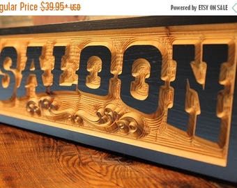 old west saloon sign, boyfriend gift, man cave sign, husband gift, rustic wooden sign, western wedding bar signs, reception sign, cowboy