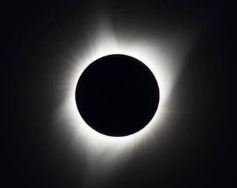 Solar Eclipse Print August 21, 2017, Great American Eclipse, NASA Photograph Taken From Madras, Oregon, Museum Quality Art Print