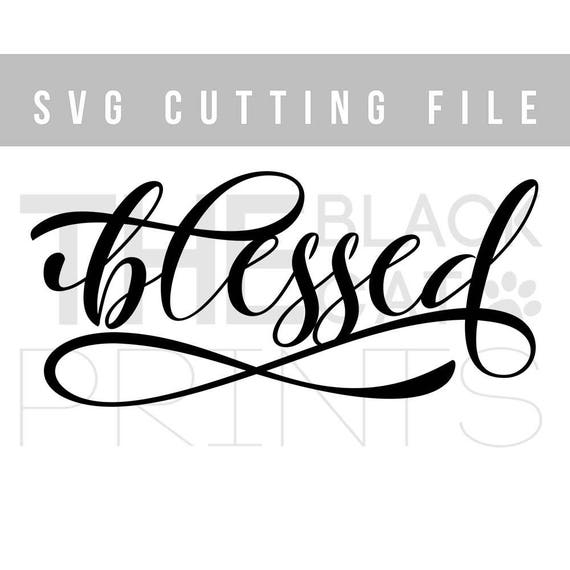 Download Blessed svg cricut file Cutting svg design Christian svg Iron