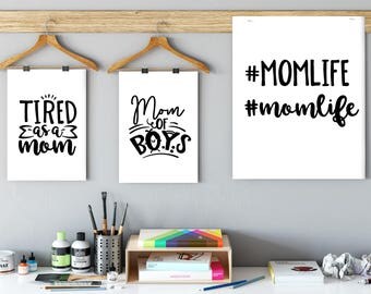 mothers day svg, Momlife, tired as a mother, mom of boys, mom svg, mom cutting files, mom quotes, mother quotes, mother cutting files,