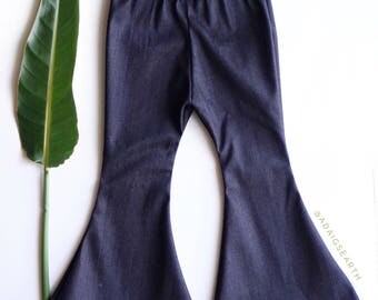 baby denim bell bottoms