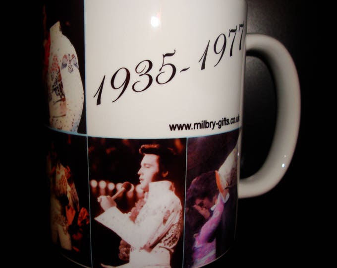 Elvis Presley 1970's Mug