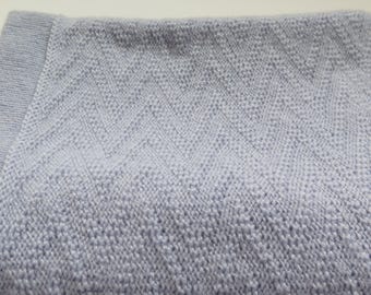 Merino wool Baby Throw Blanket Merino wool knit blanket