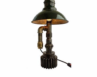 Lighting table lamps Industrial lamp Steampunk lamps Contemporary table lamps for bedroom Retro style lighting Industrial desk light Urban