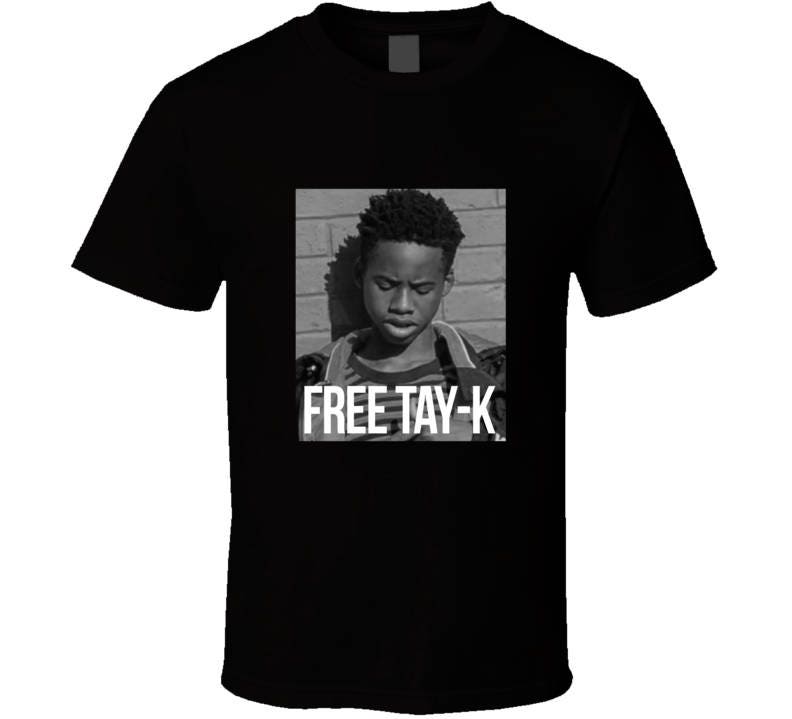 Free Tay K Shirt Free Tay-k 47 Designer Black Tee Shirt