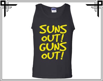 Suns Out Guns Out Men's Tank Suns Out Guns Out Tank Top Guns Tank Top Gym Tank Top Workout Tank Top Gift For Him