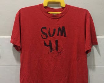 sum 41 band shirt