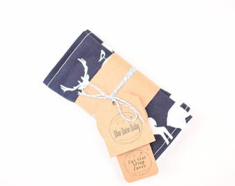 Baby Car Seat Strap Cover - Car Seat Strap Cover - Bucks Print Car Seat Strap - Small Seat Belt Strap Cover - Newborn Car Seat Strap Cover