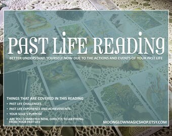 Past Life Reading, Past Life, Tarot Reading, Fortune Telling, Psychic Reading, Psychic, Email Reading, Reading, Tarot Card, Card Reading