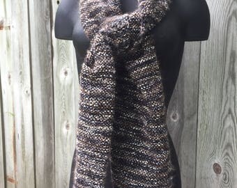 Hand woven scarf