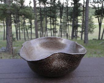 Handmade Ceramic Bowl / Ceramic Bowl / Pottery Bowl / Vintage Pottery