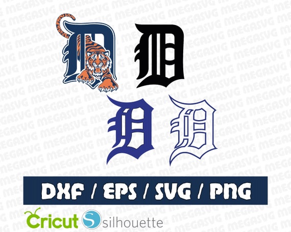 Download Detroit Tigers Svg Dxf Eps Png Cut File Pack