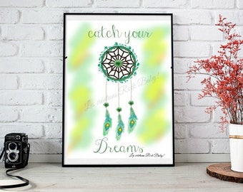 dream catcher quote etsy