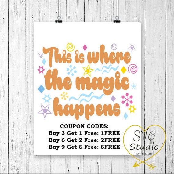 SVG Cutting FileThis is where the magic happens Quote SVG