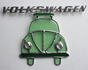 Items similar to Vintage VW Beetle. 60's Volkswagen Bug. Classic Sea ...