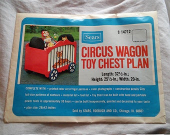 wagon toy chest