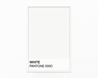 off white pantone color