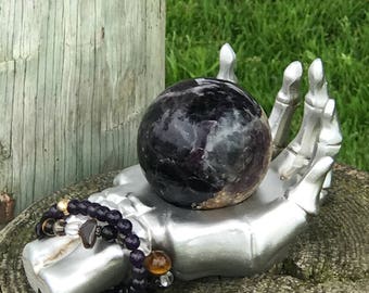 Sphere Stand Skelaton Hand Sphere Stand Large Sphere Stand Halloween Decorations
