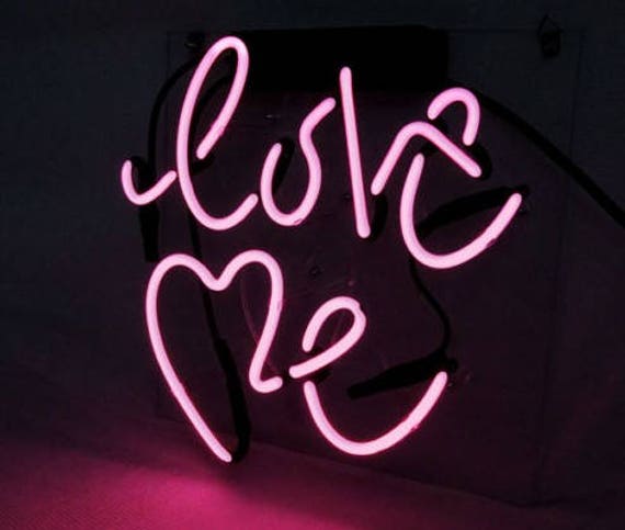 Pink Love Me LED Neon Light Sign