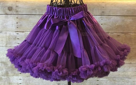 Purple Pettiskirt Girls Purple Skirt Girls Petti skirt