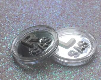 xray markers. Basic with initials