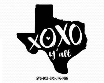 Download Texas heart svg | Etsy