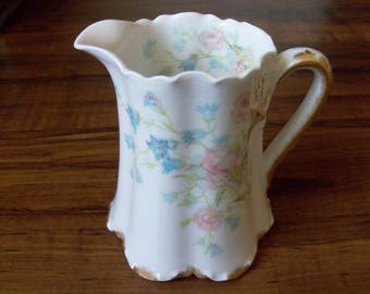 Vintage Limoges, Haviland porcelain creamer. France (#EV122)