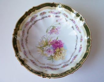 Vintage porcelain fruit bowl. Germany(#EV150)