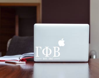 Gamma Phi Beta Sorority Macbook Sticker