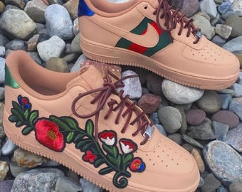 Custom Gucci Flower Air Force One Low