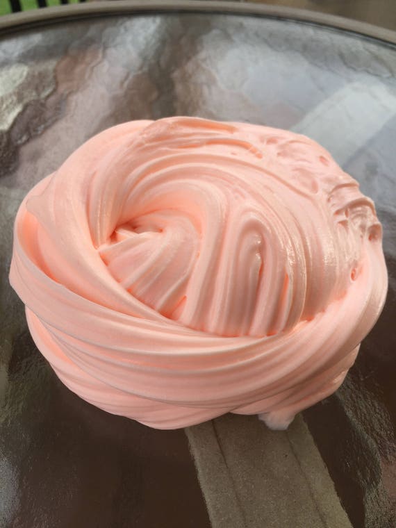 Peach Fluffy Slime