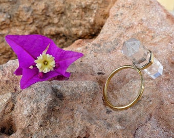 Crystal ring / ring glass