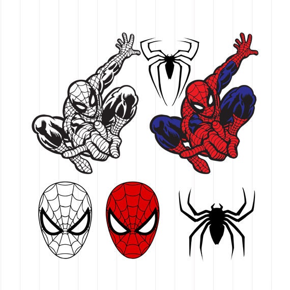 Free Free 97 Free Spiderman Svg Cut File SVG PNG EPS DXF File