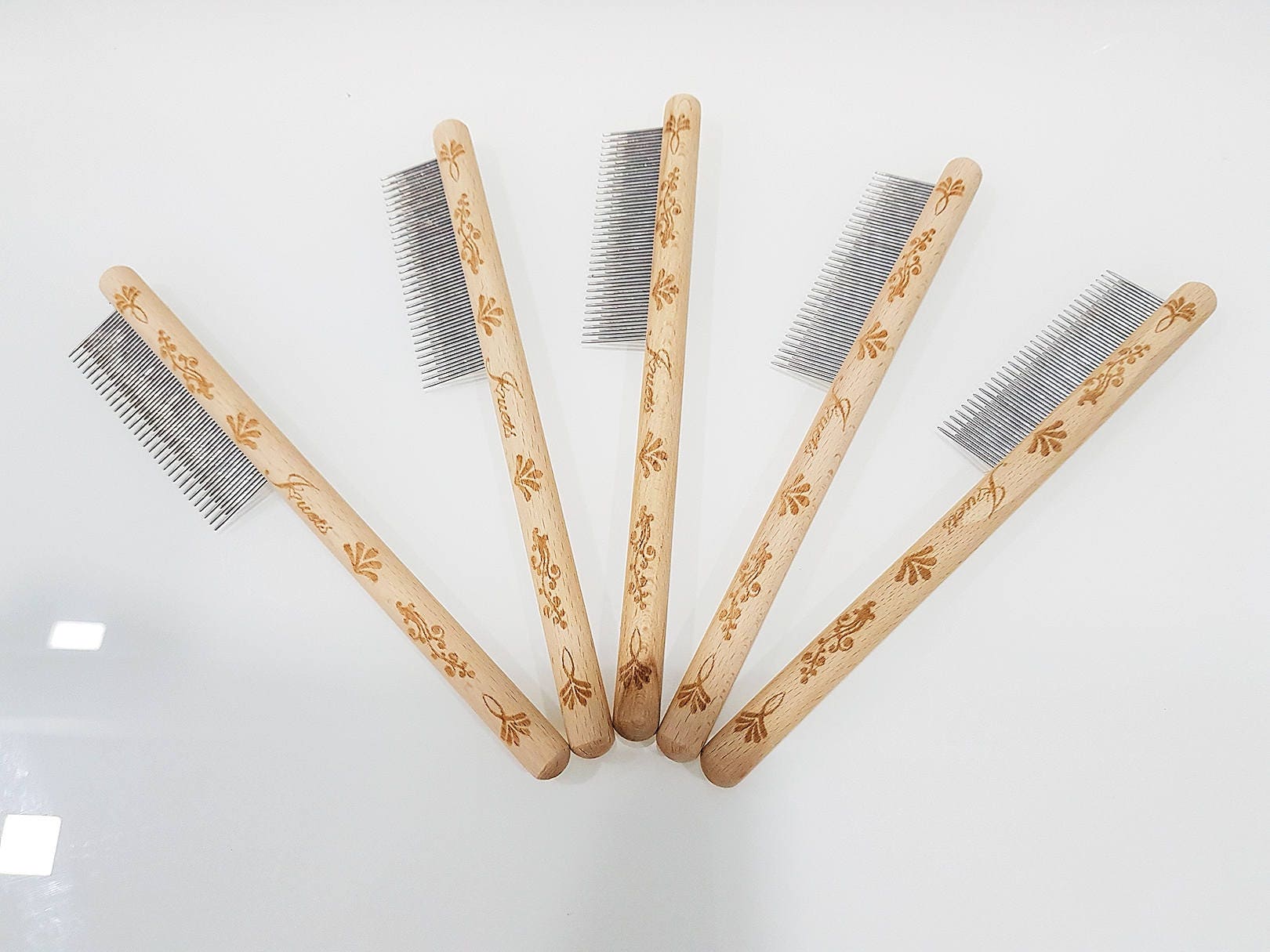 Professional Grooming Comb for Chinchilla Rabbits Guinea