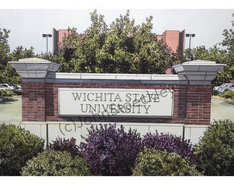 Wichita state art | Etsy